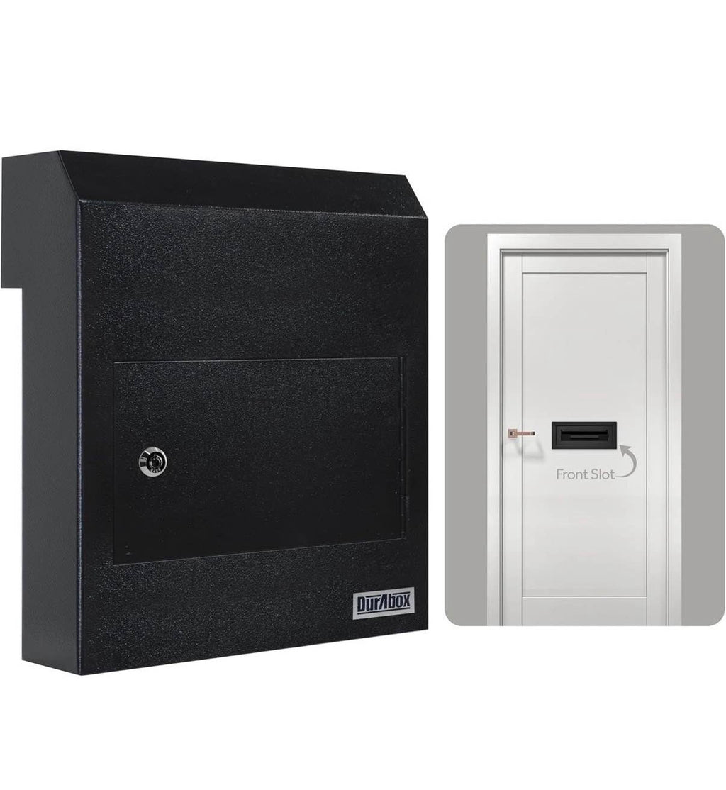 Through-the-Door Drop Box Deposit Safe 12 x 6 x 15"