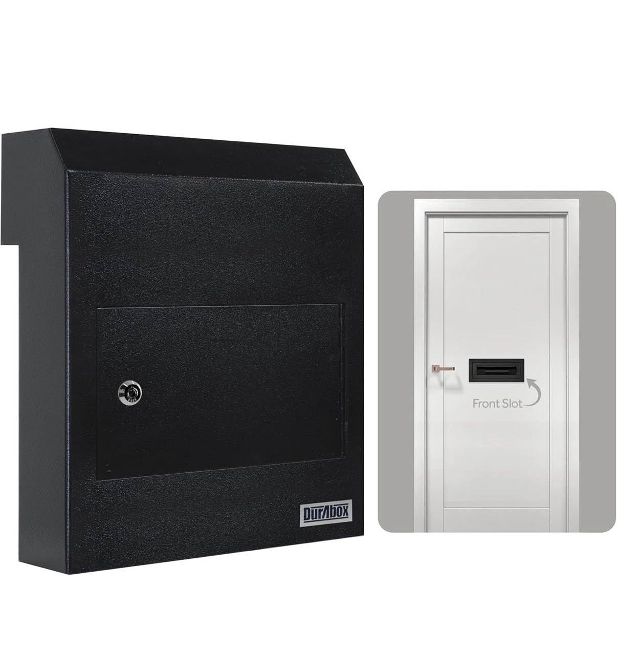 Through-the-Door Drop Box Deposit Safe 12 x 6 x 15"