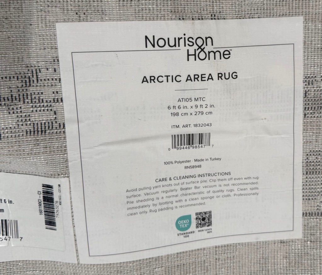 Nourison Home Modern Multicolor 6 x 9 Area Rug