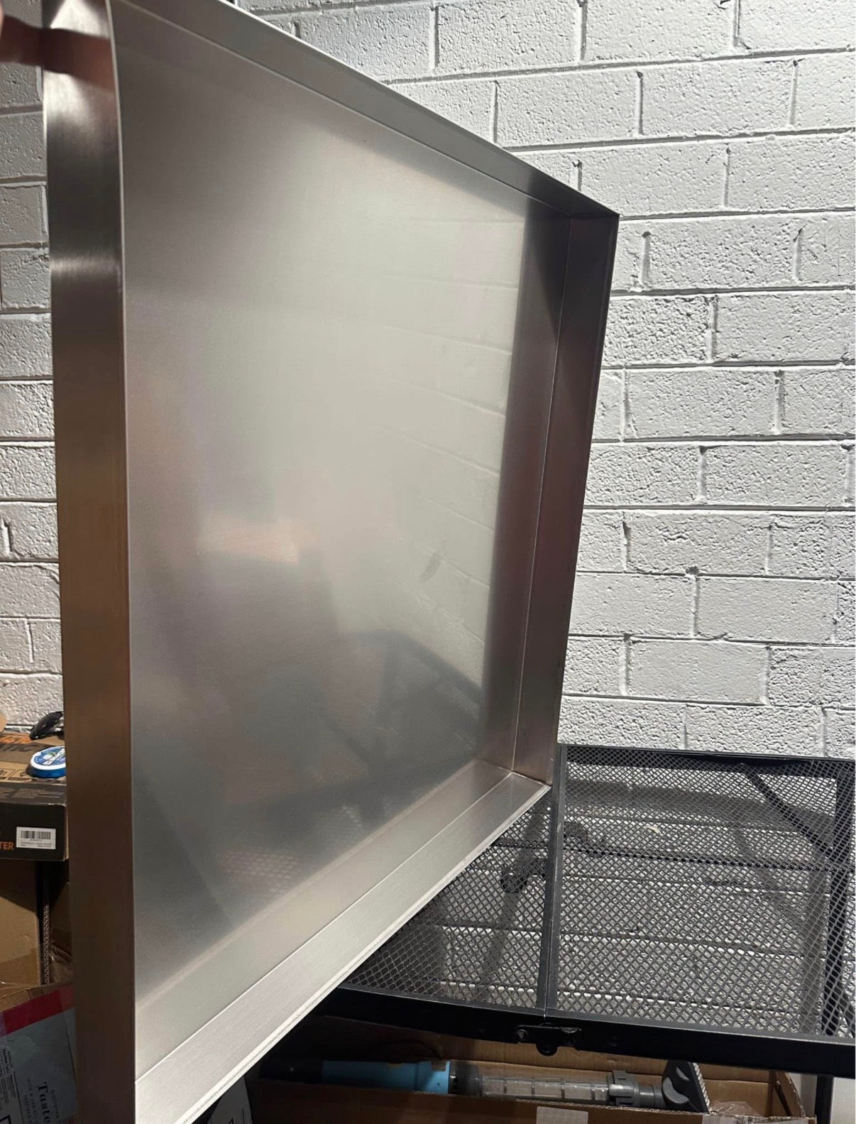 30" x 28"×2.5" Stainless Steel Washing Machine Drip Pan
