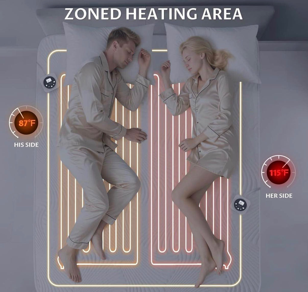 King Size Electric Heated Mattress Pad
