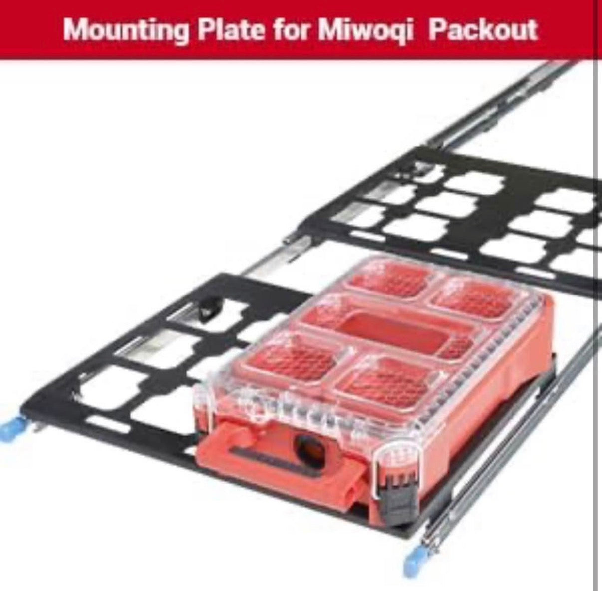 Mounting Plate with 40" Slide Rail