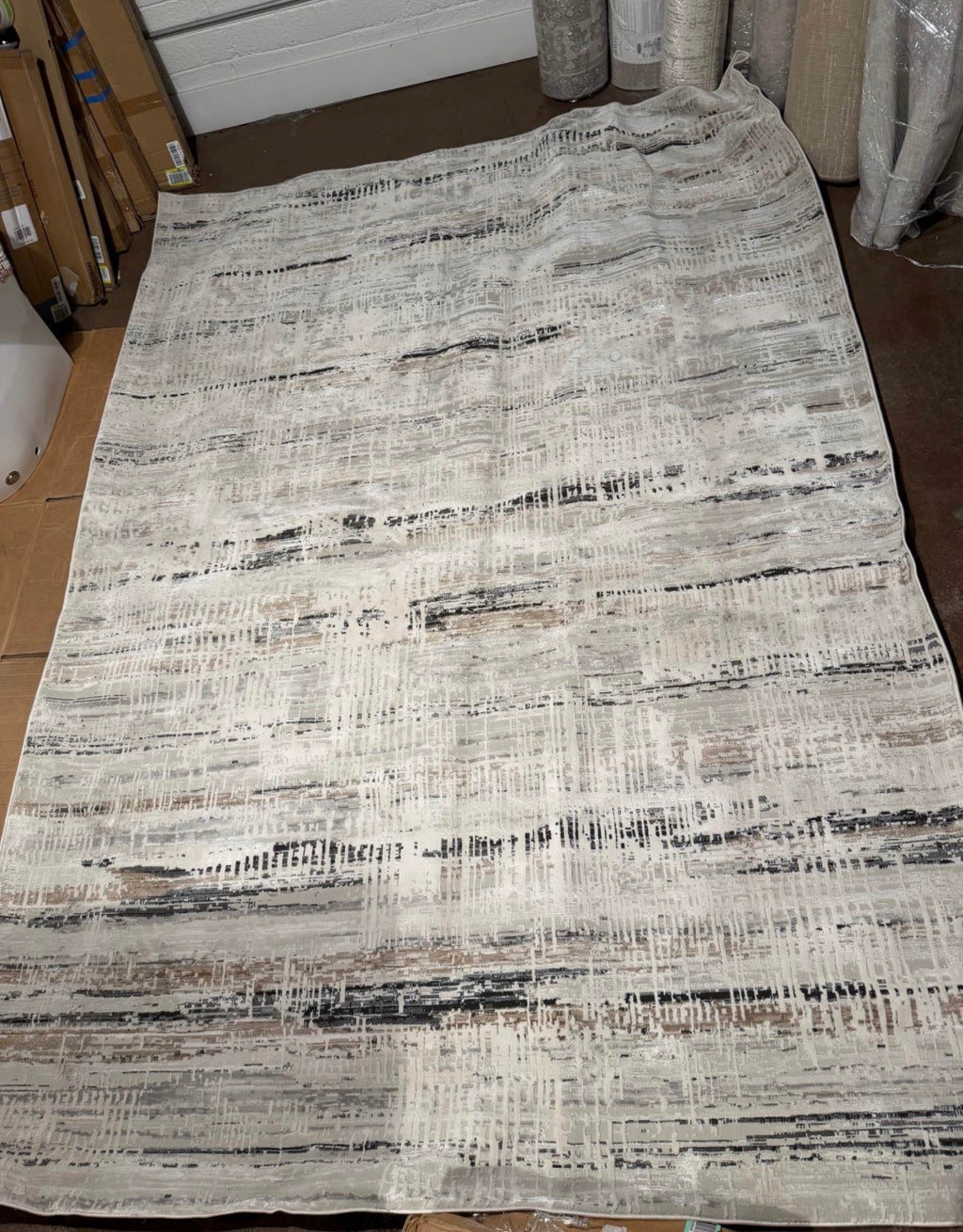 Nourison Home Modern Multicolor 6 x 9 Area Rug