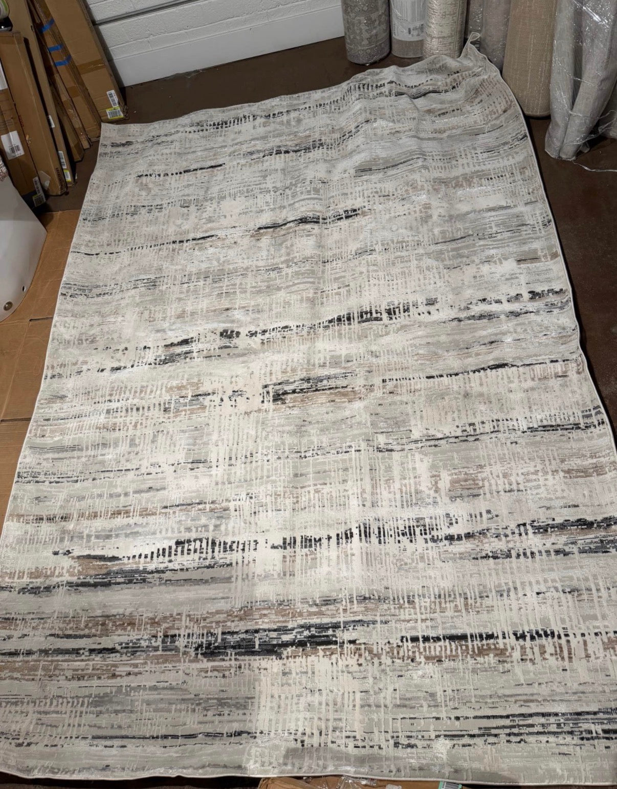 Nourison Home Modern Multicolor 6 x 9 Area Rug