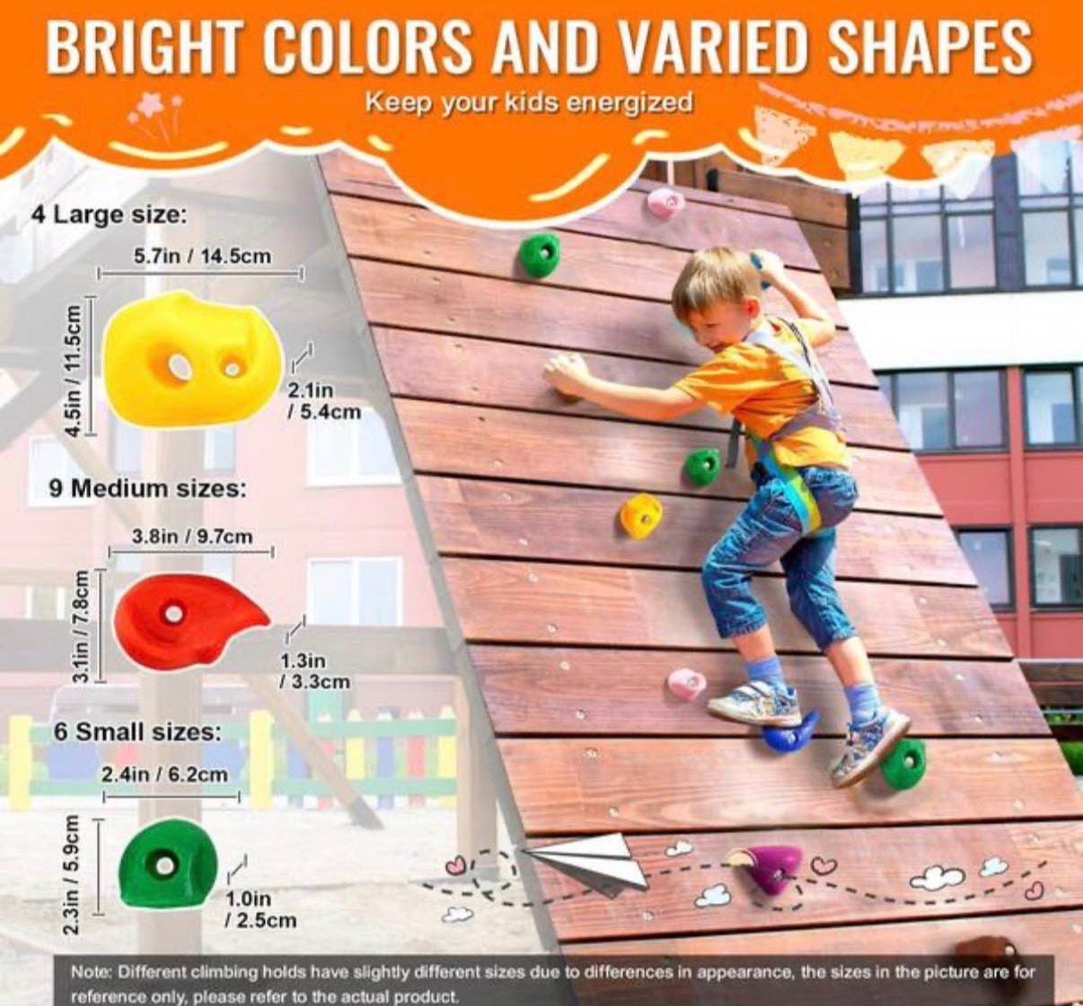 28-Rock Climbing Holds