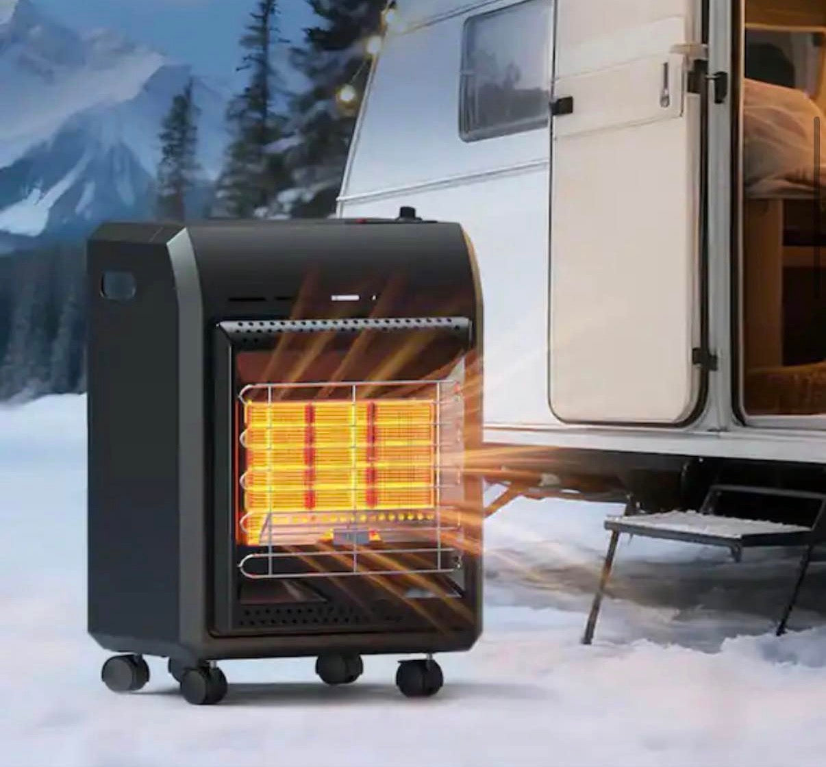 18,000 BTU Outdoor Propane Cabinet Heater