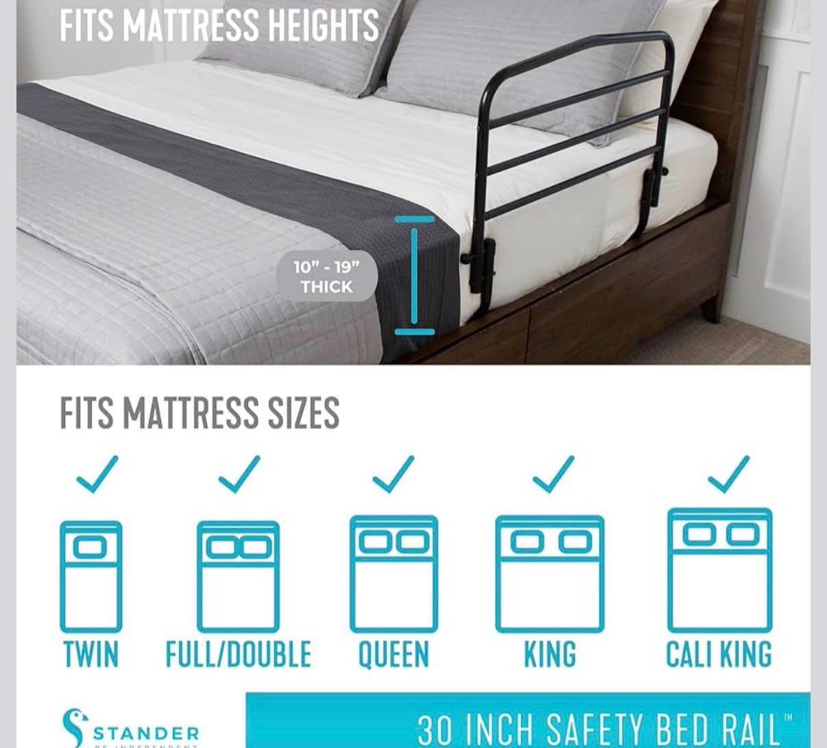 Stander 30 inch Safety Bed Rail