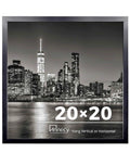 20x20 Picture Frame Black