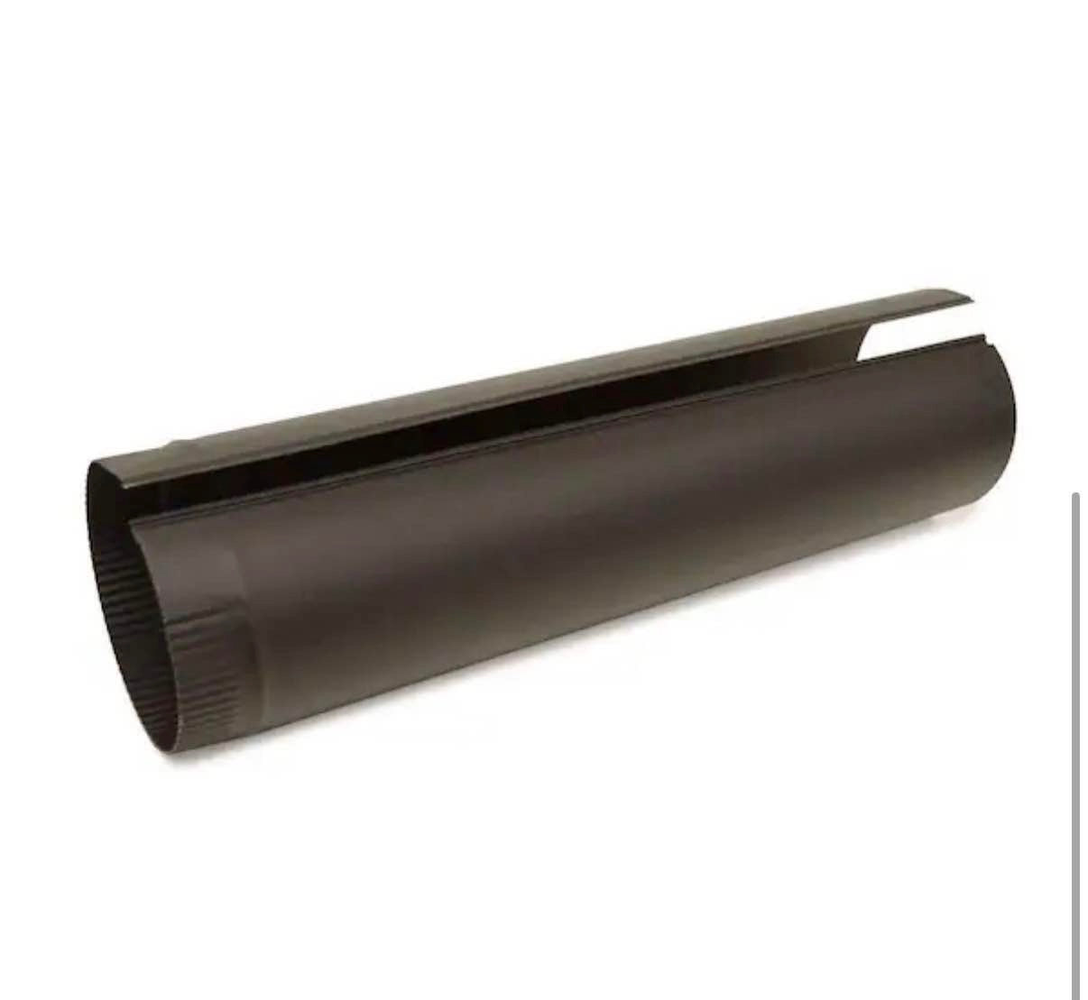 6 in. x 24 in. Black Stove Pipe.