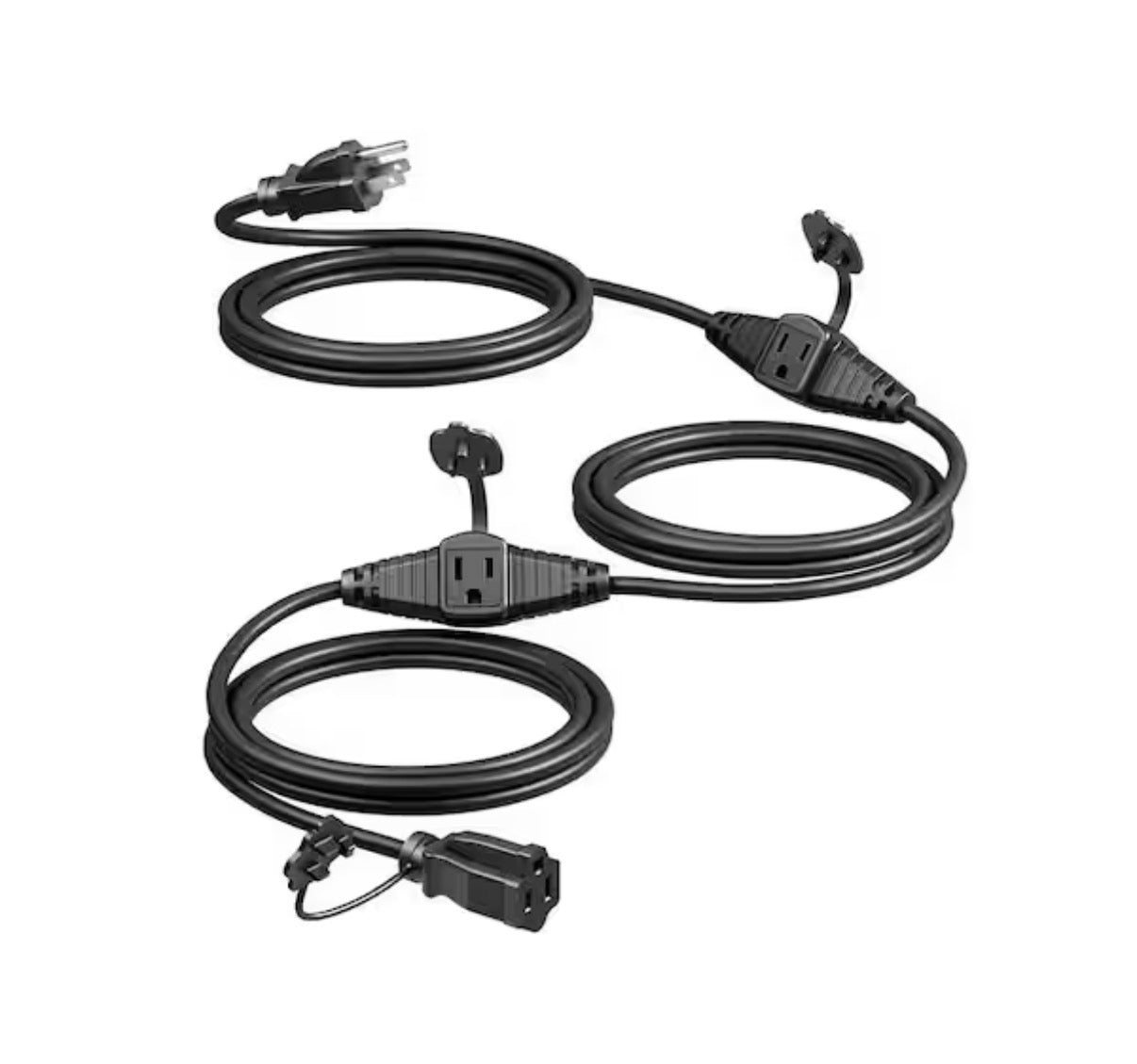 25 ft. Outdoor Extension Cord with 3 Outlets