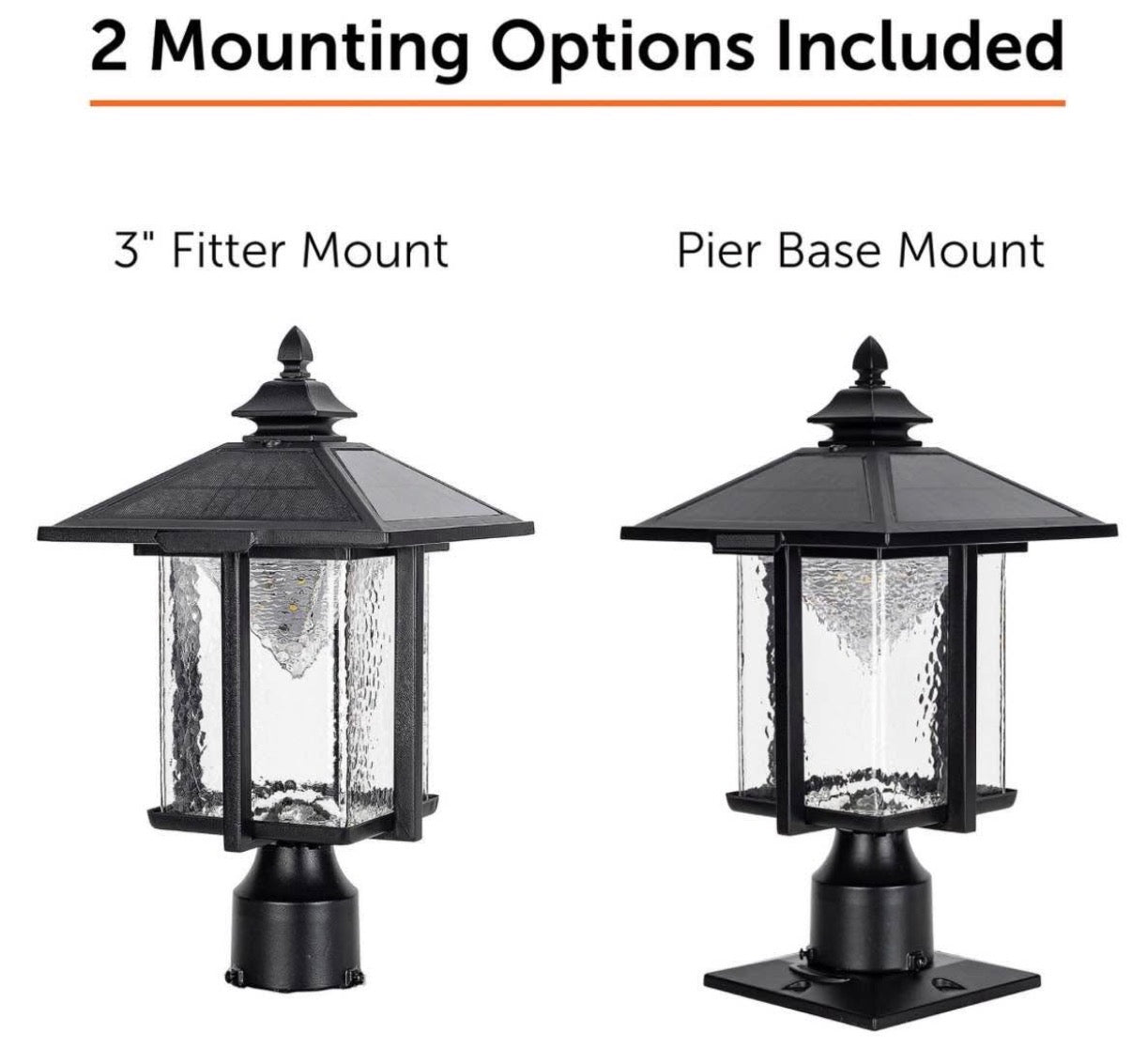 Casita Solar Post Light