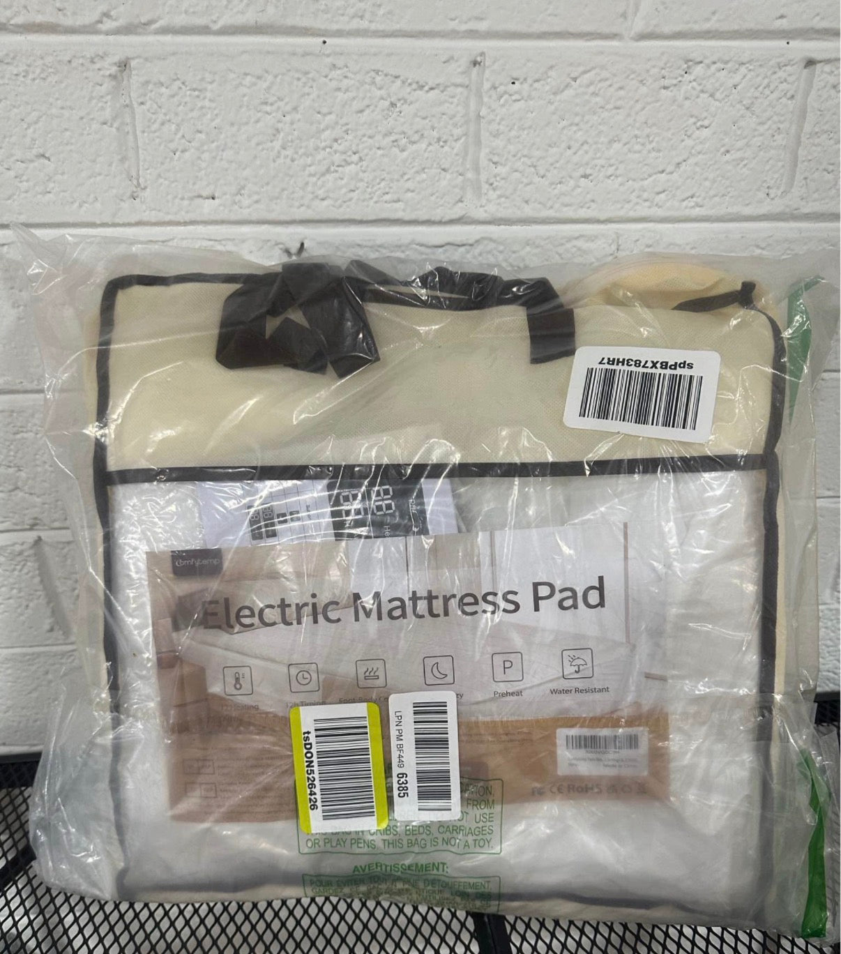 Electric Mattress Pad Twin size