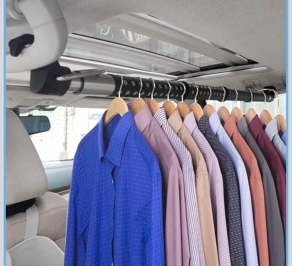 Beinhome Rubber Car Clothes Hanger Bar