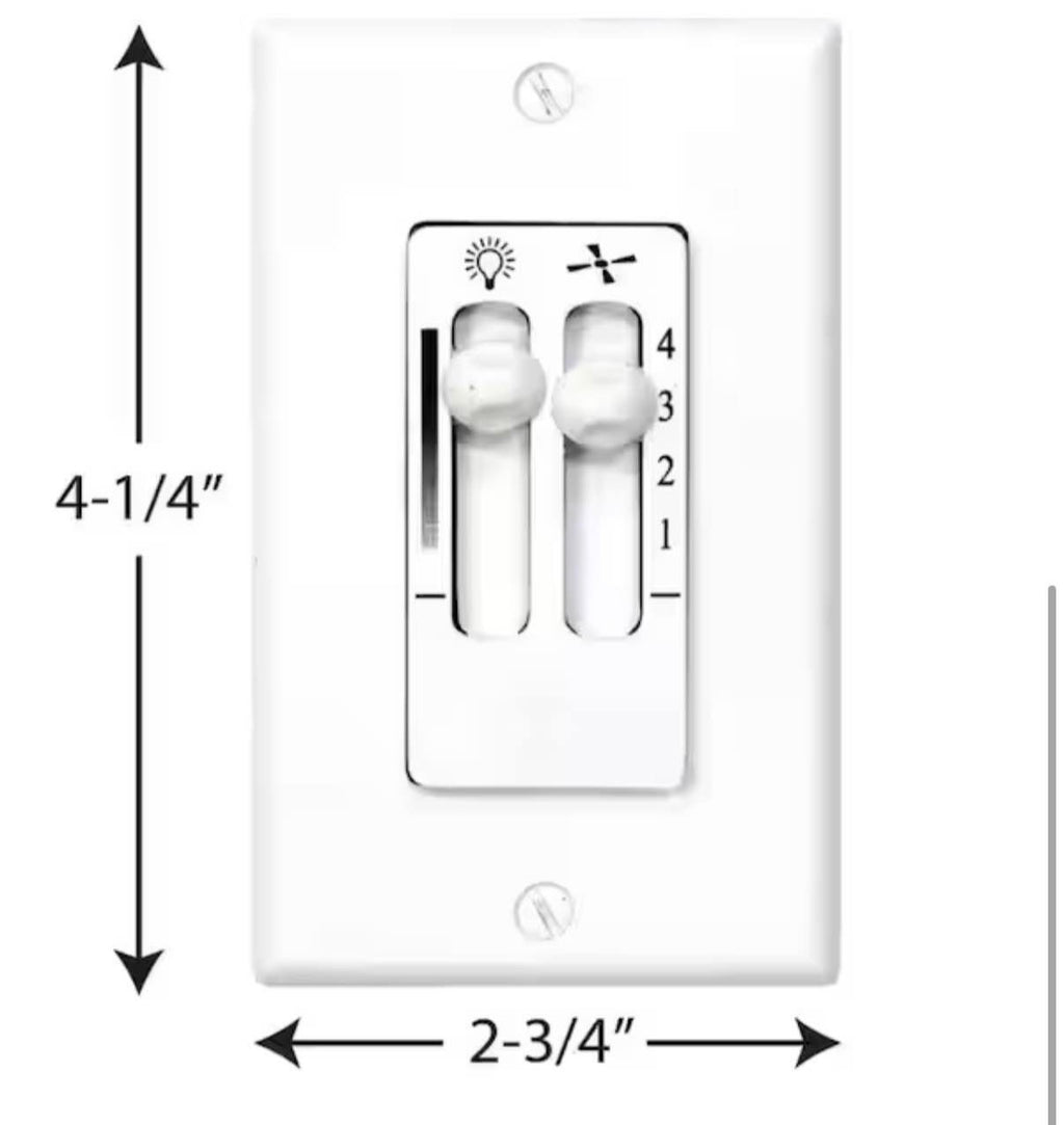 AirPro Ceiling Fan Speed and Lighting Switch