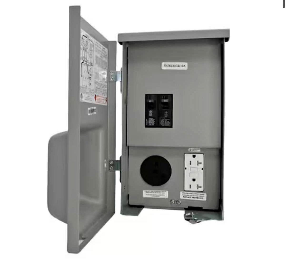 30-Amp RV Power Outlet with Branch Breakers