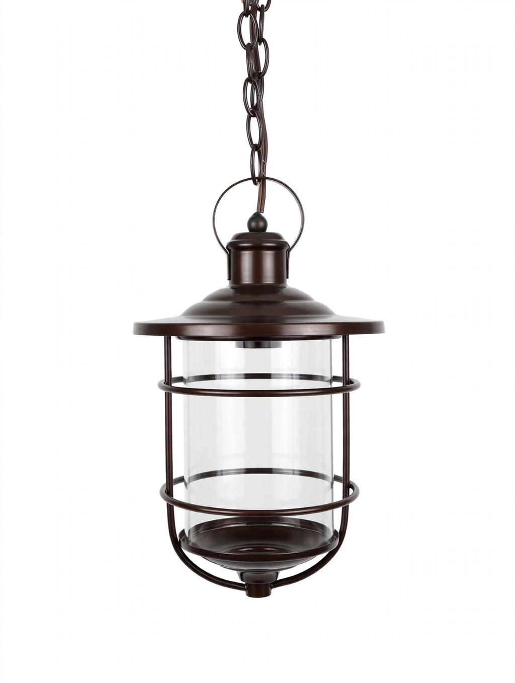 Hosteen 1-Light Outdoor Hanging Lantern — Oil Rubbed Bronze