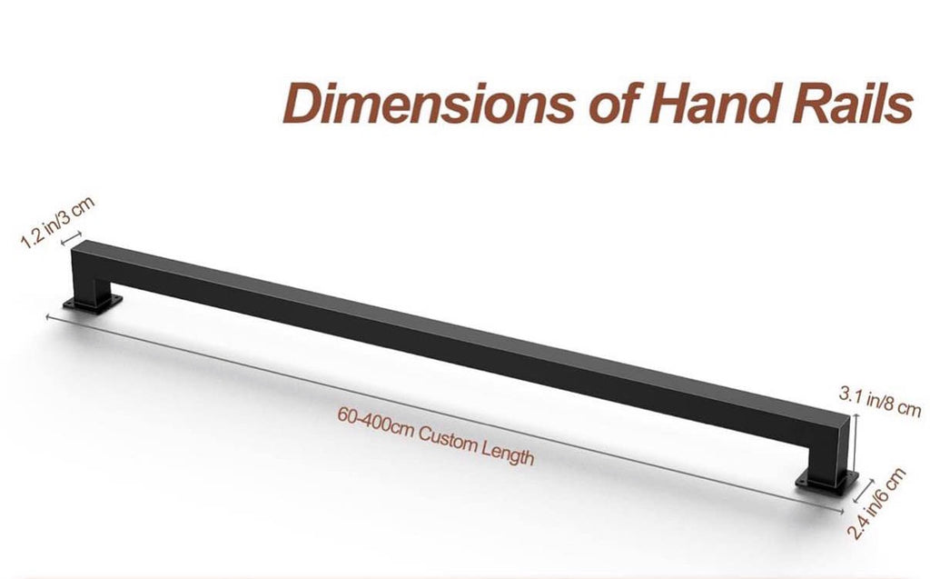 6FT Square Tube Handrail