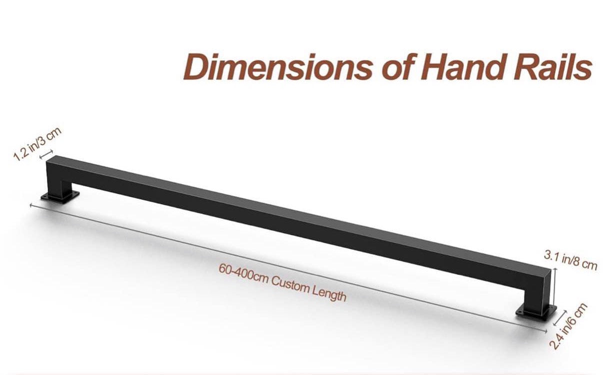 6FT Square Tube Handrail