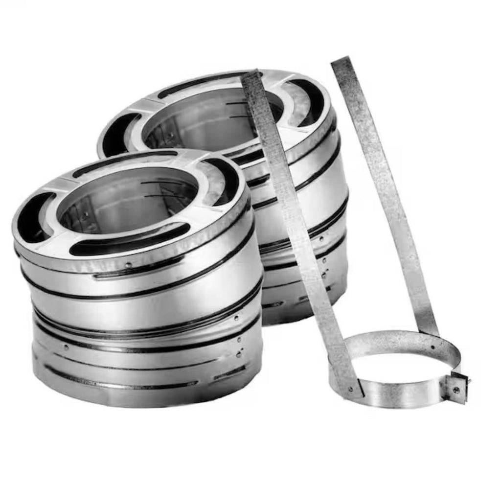 All-Fuel Chimney 6in. Diameter 30 Degree Elbow Kit