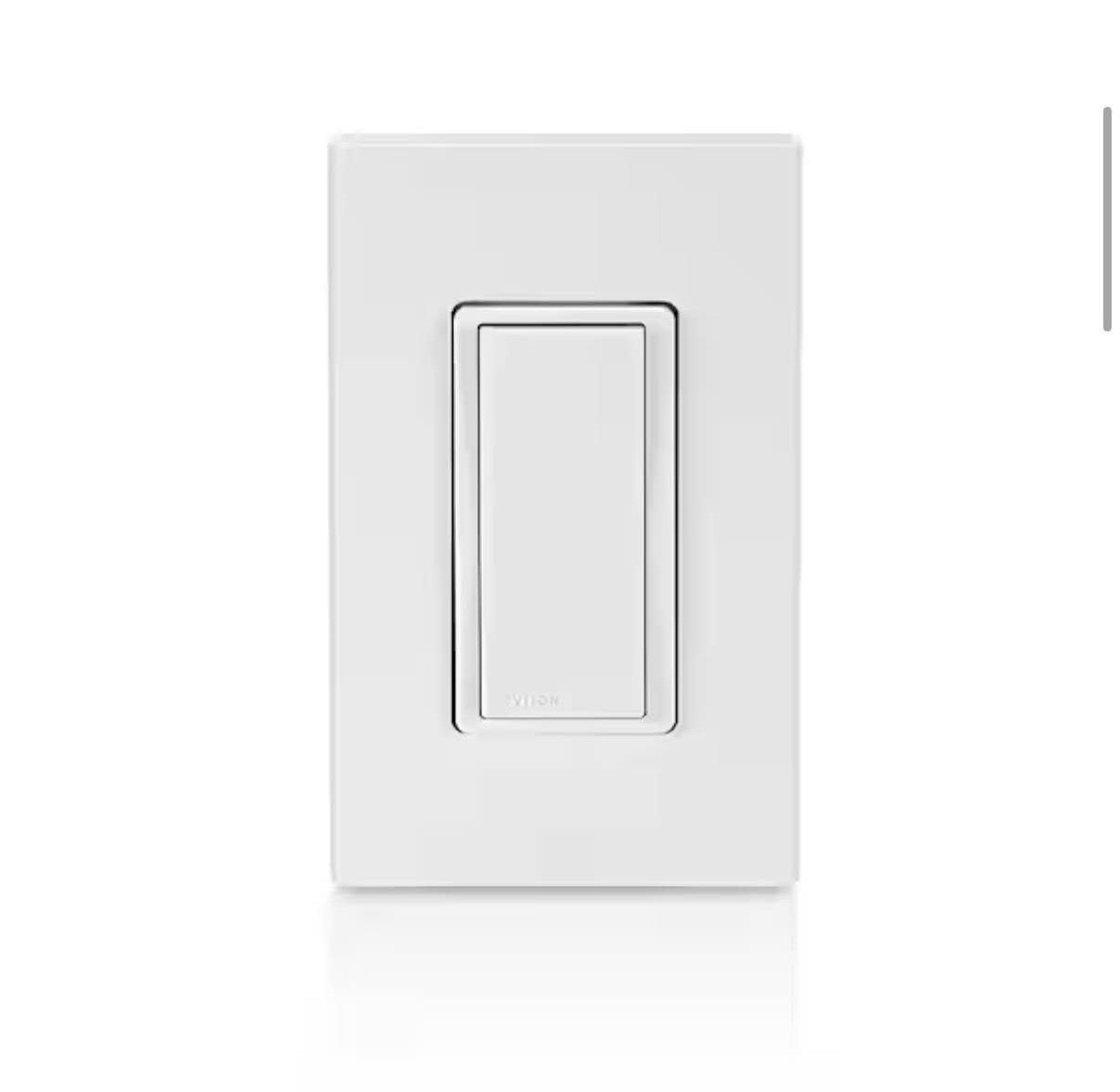 Decora Smart No-Neutral 15 Amp Rocker Light Switch
