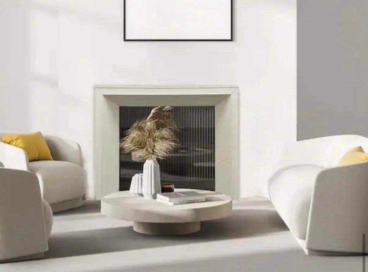decorative fireplace 60 in. L x 48 in. H Modern Mantel