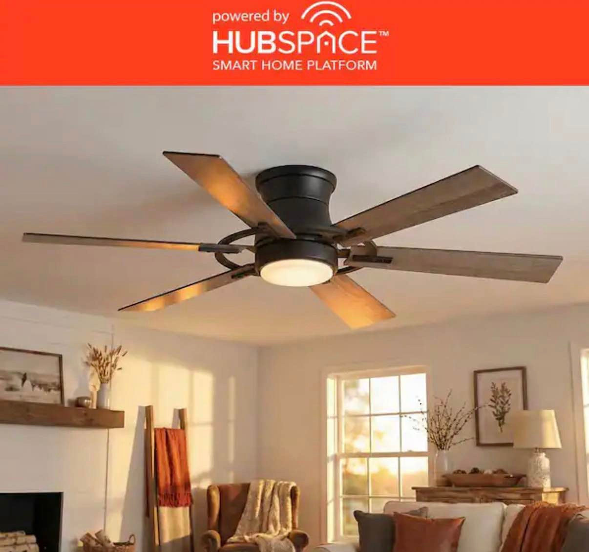 Makenna 52 in. White Color Changing Ceiling Fan