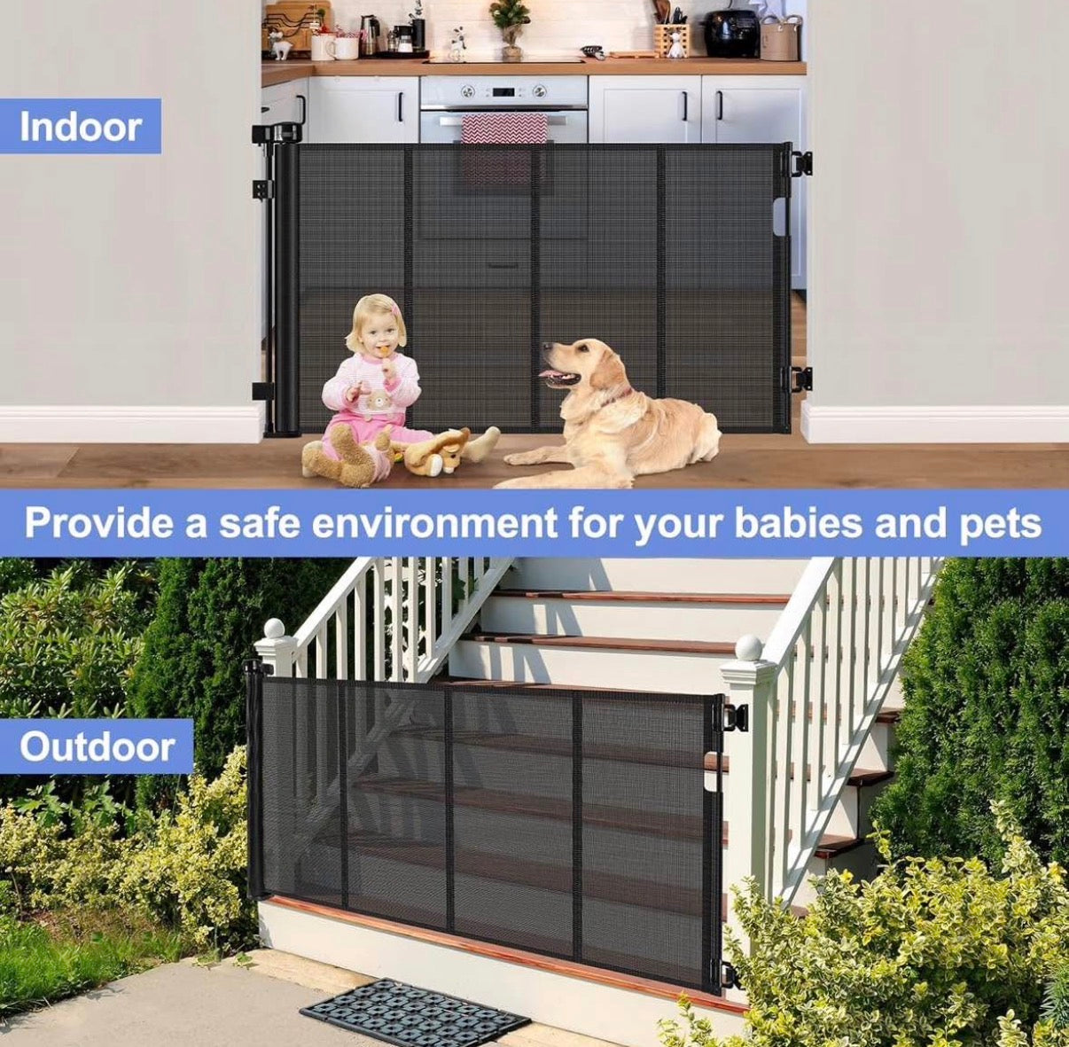 33"x55" safety gate