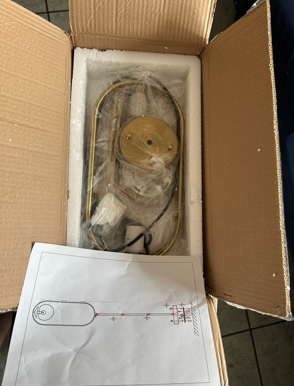 Mid Century Chandelier  (2 Pack)