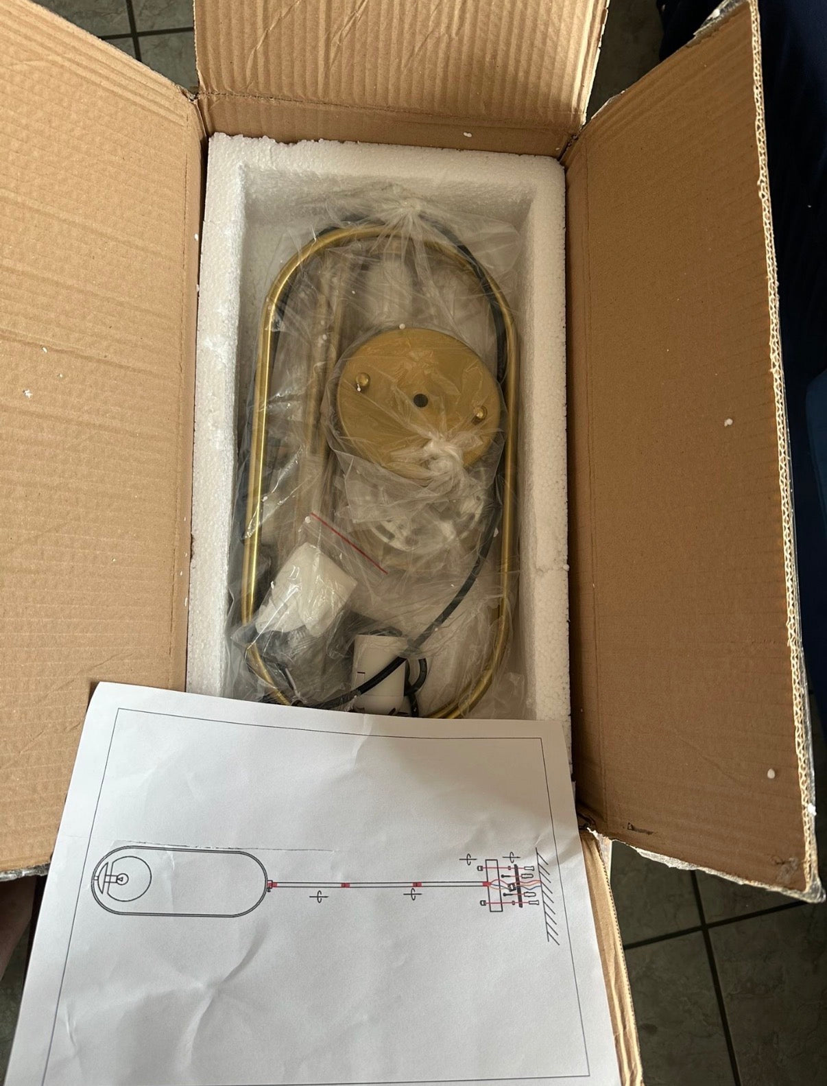 Mid Century Chandelier  (2 Pack)