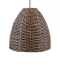 16 in. 1-Light Outdoor Hanging Light Pendant