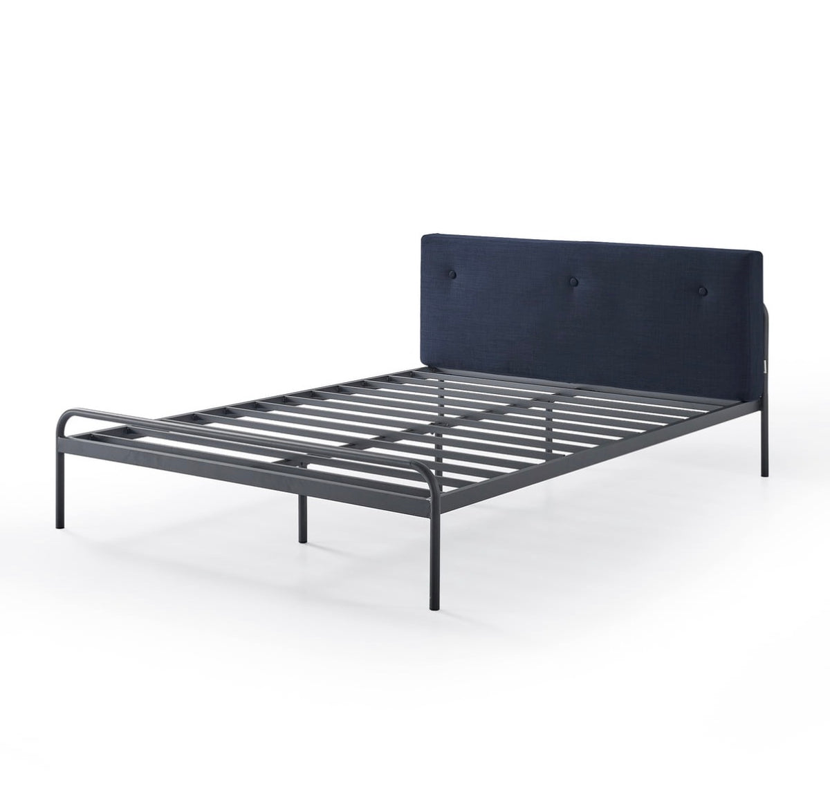 Mellow Maggie King Size Bed frame  with Upholstered Cushion Headboard