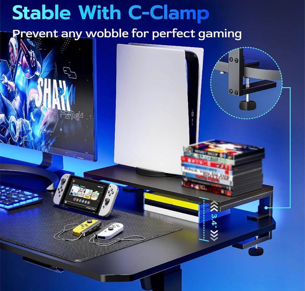 22 inches Heavy Duty Desktop Organizer for Gaming Desk