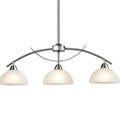 Vintage Frosted Glass Alabaster Shades Pendant