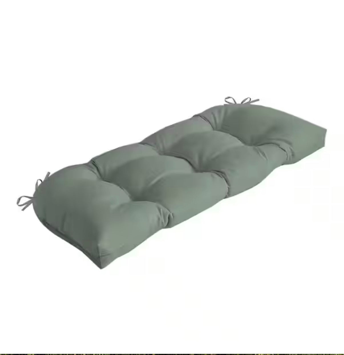 41.5 in W Outdoor Wicker Rectangular Settee Cushion