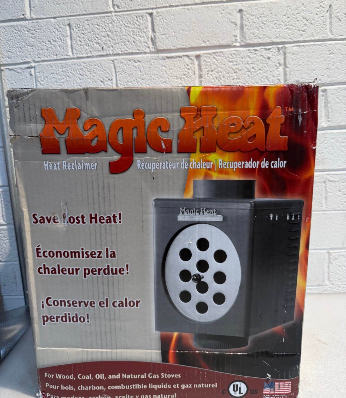 8 in. Bottom Crimp  Magic Heat Reclaimer