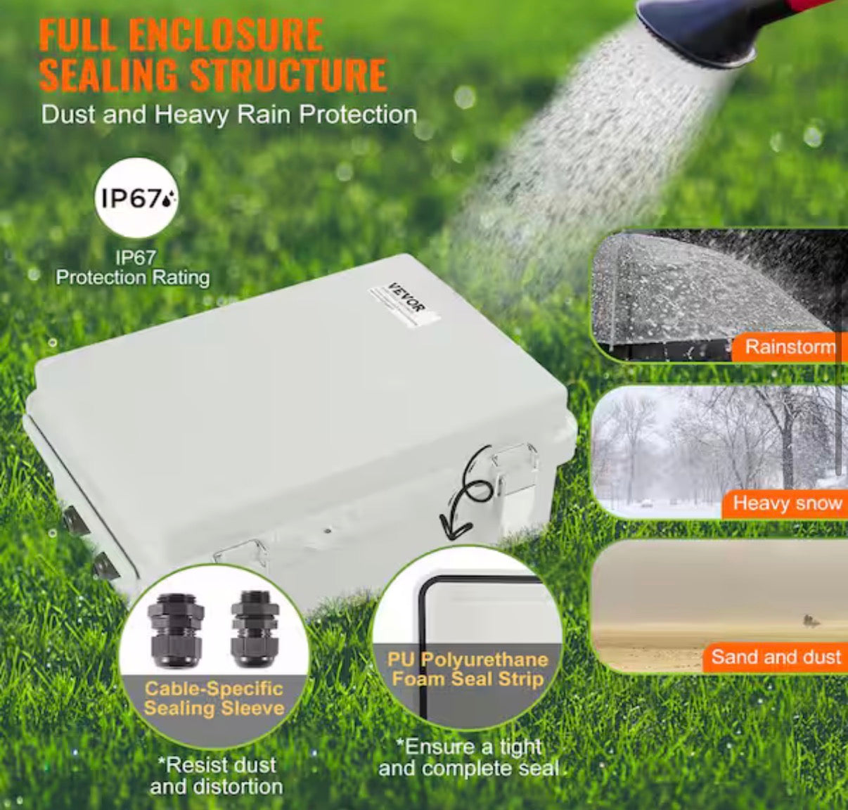 VEVOR Outdoor Junction Box