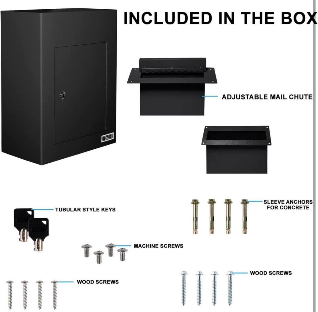 Through-The-Wall Drop Box Deposit Safe