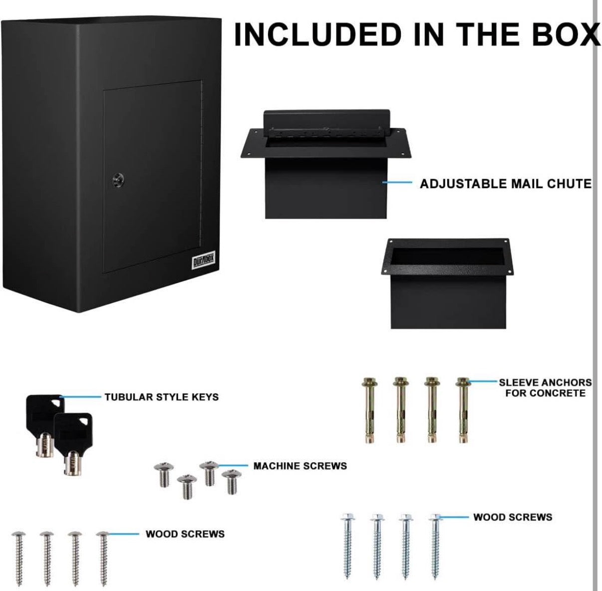 Through-The-Wall Drop Box Deposit Safe
