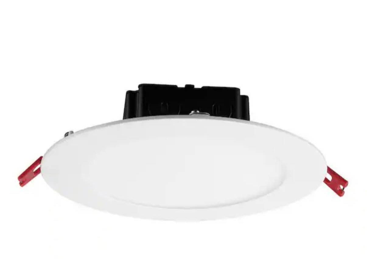 LED 6 in Round Canless Recessed Light