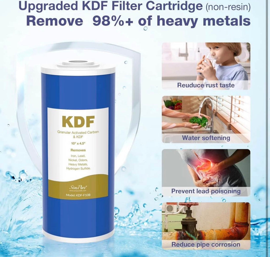 SimPure Whole House Water Filter System