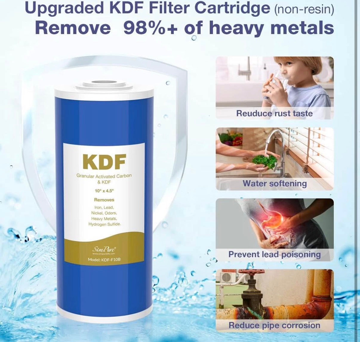 SimPure Whole House Water Filter System