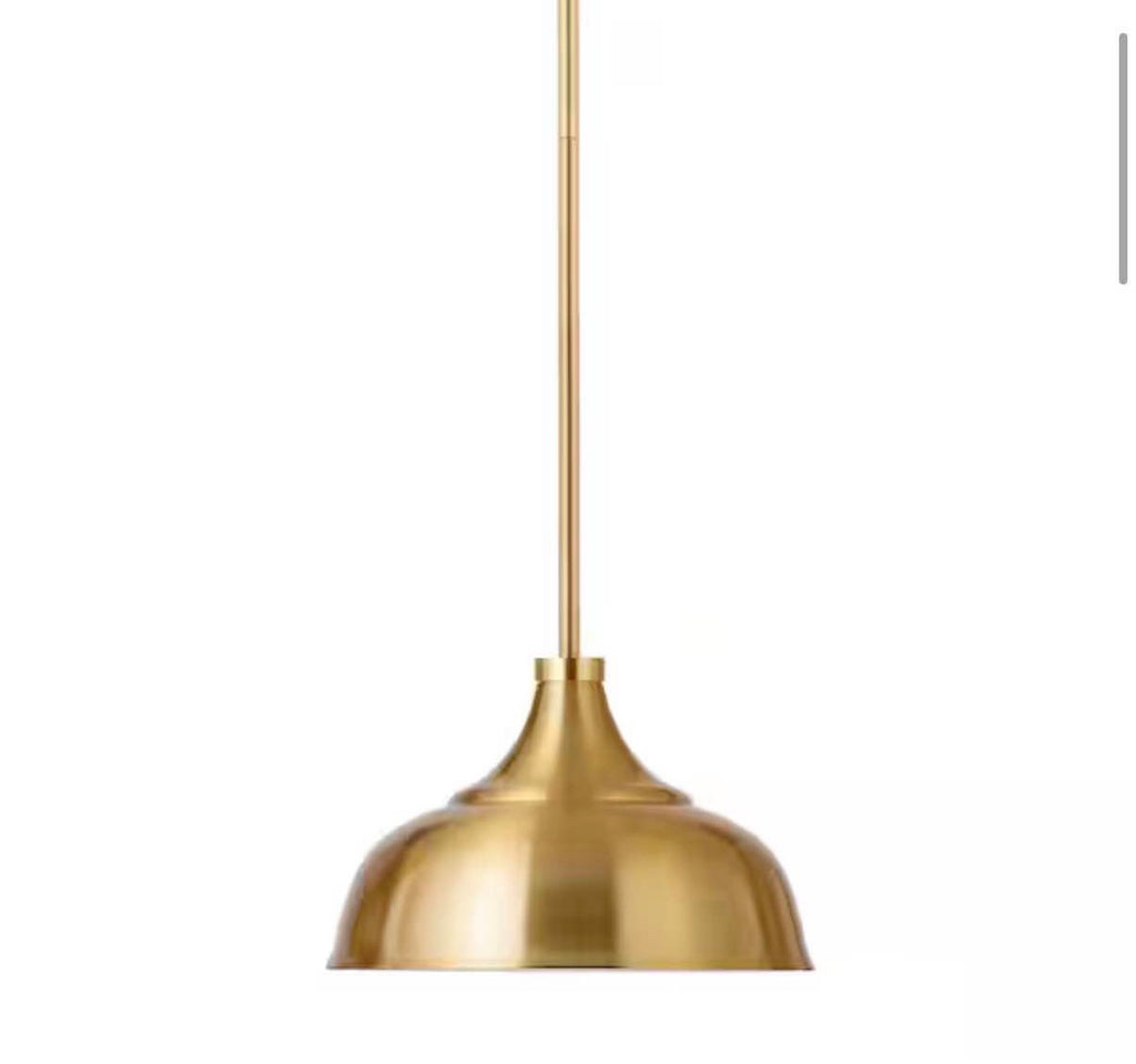 Mackenzie 1-Light Brass Metal Pendant