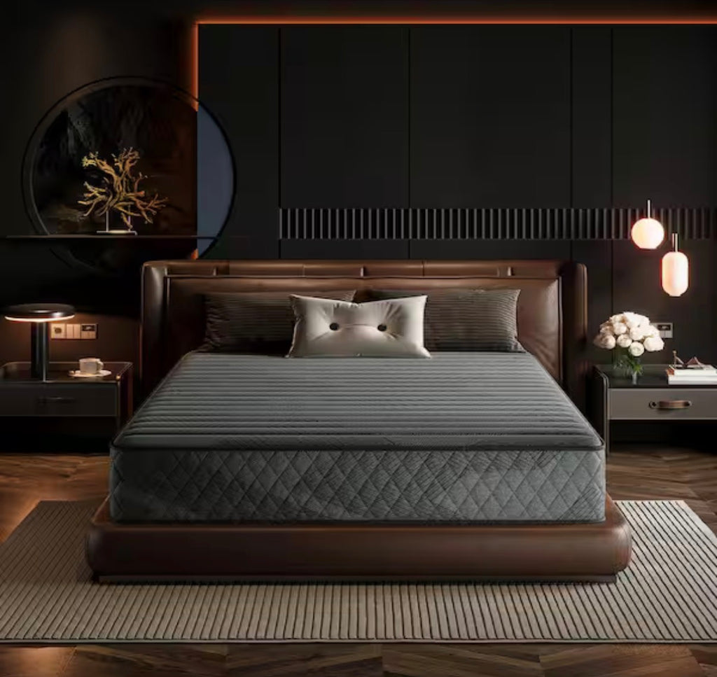Twin XL Size Medium Firm 10 in. Cool Gel Memory Foam Hybrid Mattress