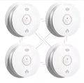 Smoke Detector with Voice Alarm 4 pcs