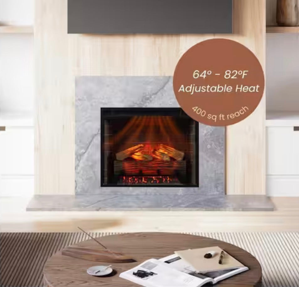 Uptown 33 in. Smart Electric Fireplace Wi-Fi and Remote Controlled