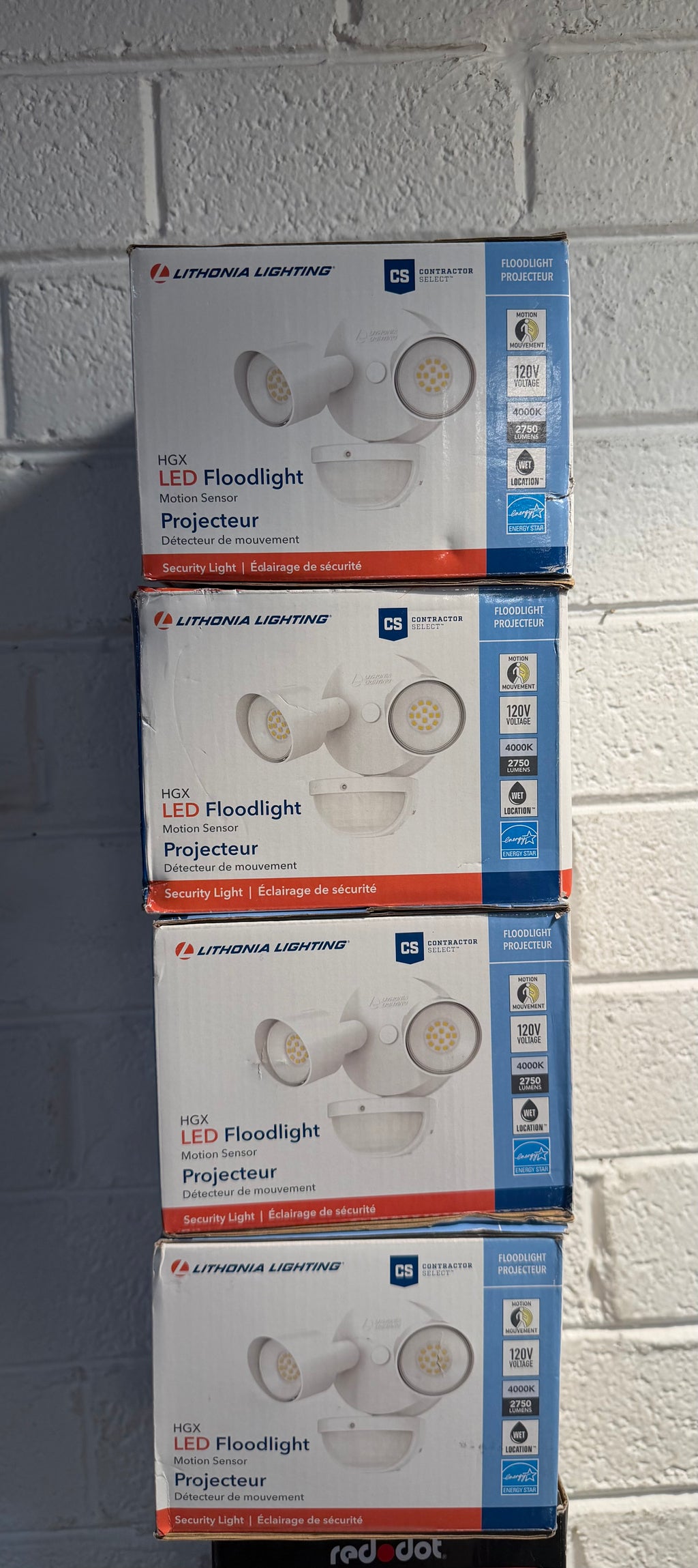 2750 Lumens Motion Activated Outdoor LED Flood Light