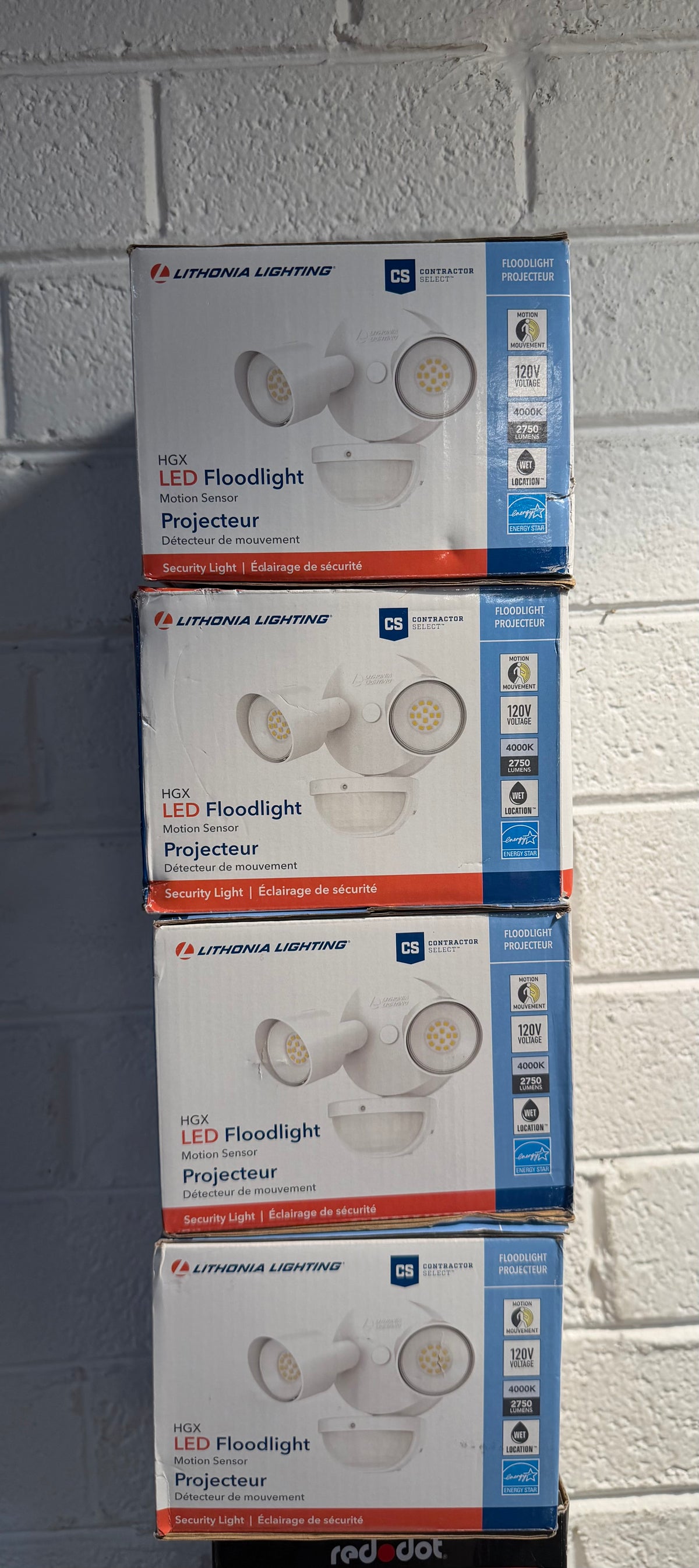 2750 Lumens Motion Activated Outdoor LED Flood Light