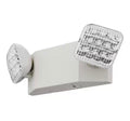 Integrated LED White Emergency Light Fixture with Battery
