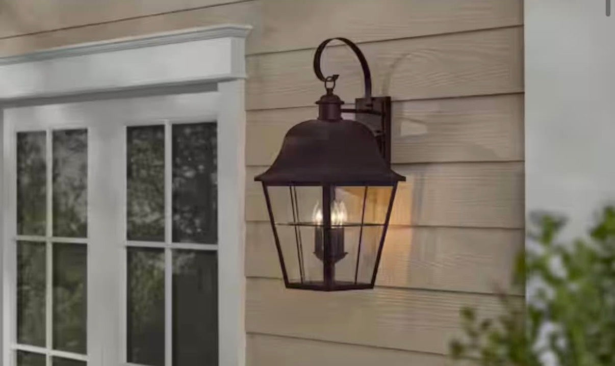 Warwick 28 in. Espresso Bronze  Outdoor Light