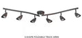 4.4 ft. 6-Light Oil Rubbed Bronze Halogen Track Lighting Kit